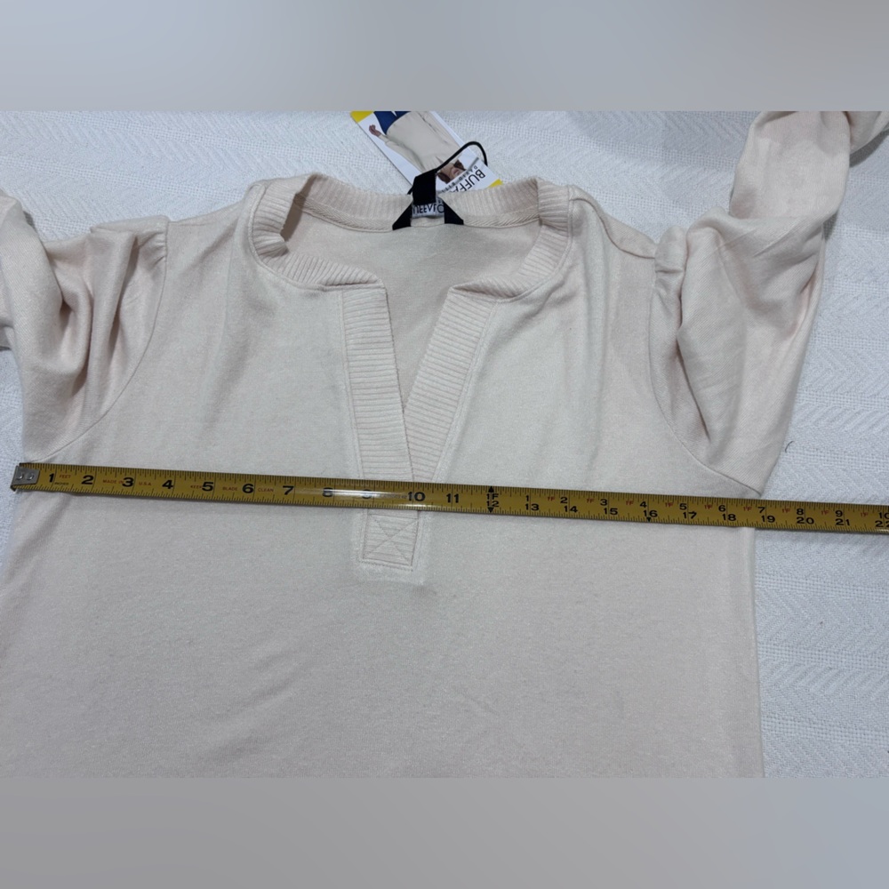 💚Buffalo David Bitton Women's Blush Long Sleeve Blouse 💚 - Picture 10 of 12